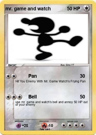Pokemon mr. game and watch
