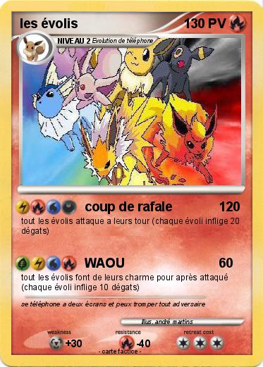 Pokemon les évolis