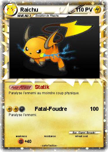 Pokemon Raichu