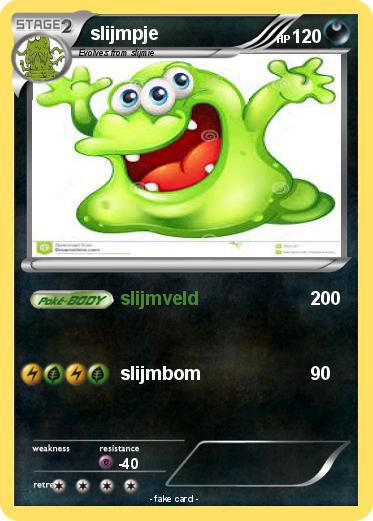 Pokemon slijmpje