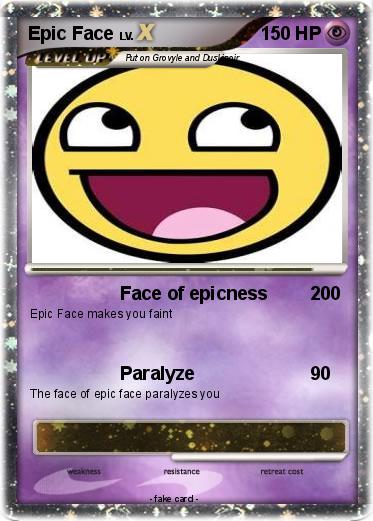 Pokemon Epic Face