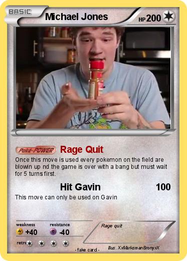 Pokemon Michael Jones
