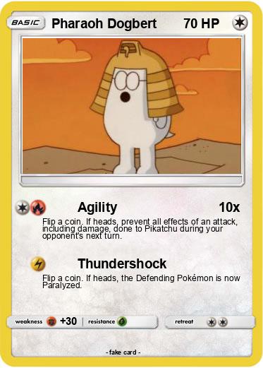 Pokemon Pharaoh Dogbert