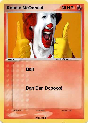 Pokemon Ronald McDonald