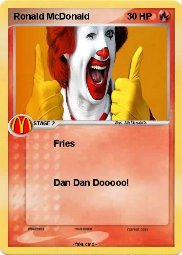 Pokemon Ronald McDonald