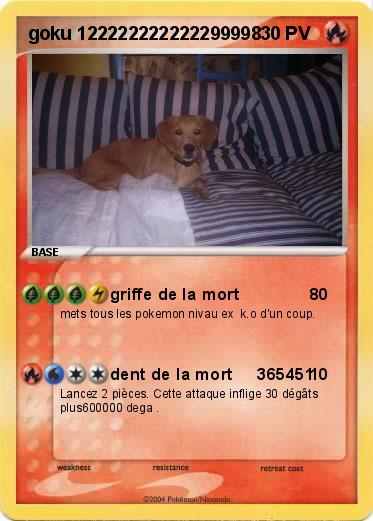 Pokemon goku 122222222222299998