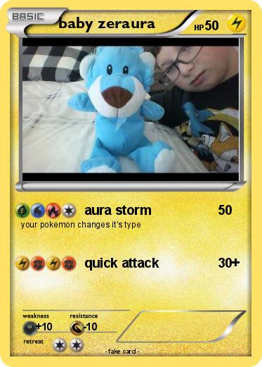 Pokemon baby zeraura