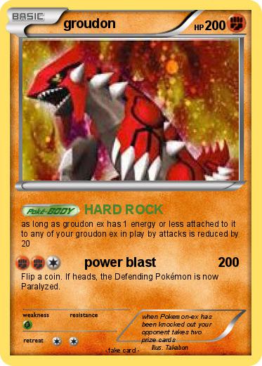 Pokemon groudon