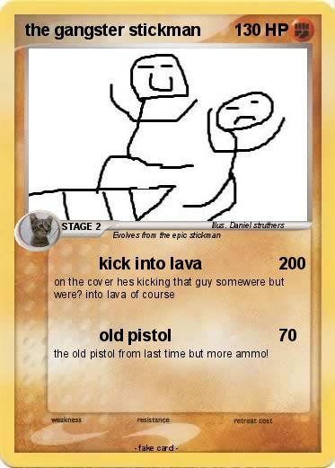 Pokemon the gangster stickman