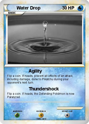 Pokemon Water Drop