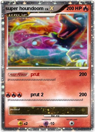 Pokemon super houndoom