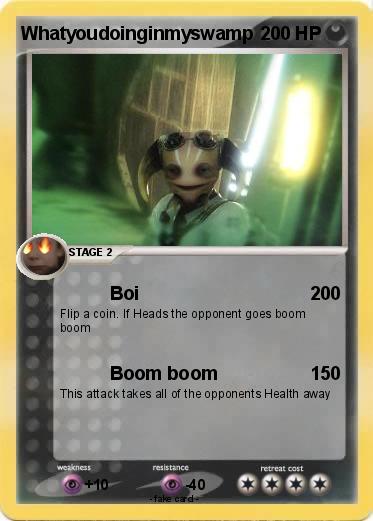 Pokemon Whatyoudoinginmyswamp