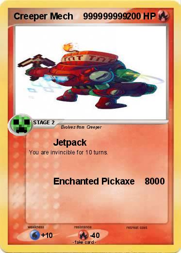 Pokemon Creeper Mech    999999999