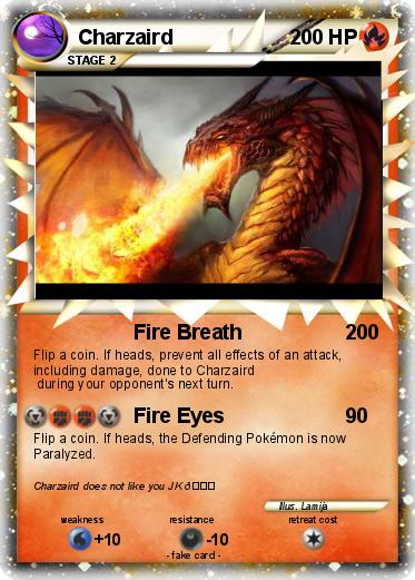 Pokemon Charzaird