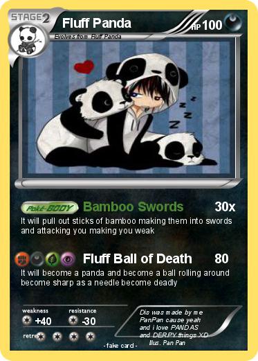 Pokemon Fluff Panda