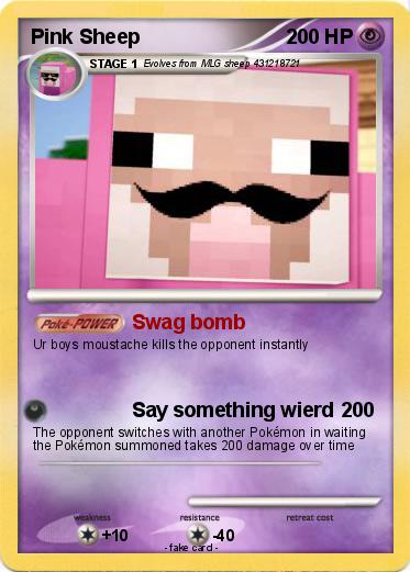 Pokemon Pink Sheep
