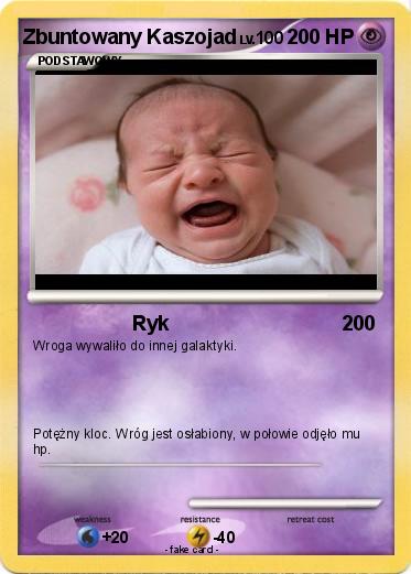 Pokemon Zbuntowany Kaszojad