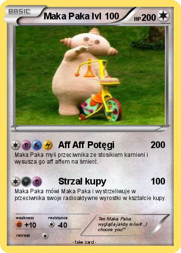 Pokemon Maka Paka lvl 100