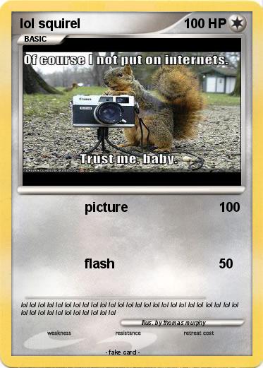 Pokemon lol squirel