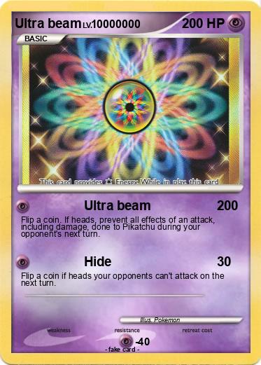 Pokemon Ultra beam