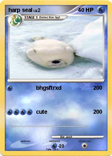 Pokemon harp seal