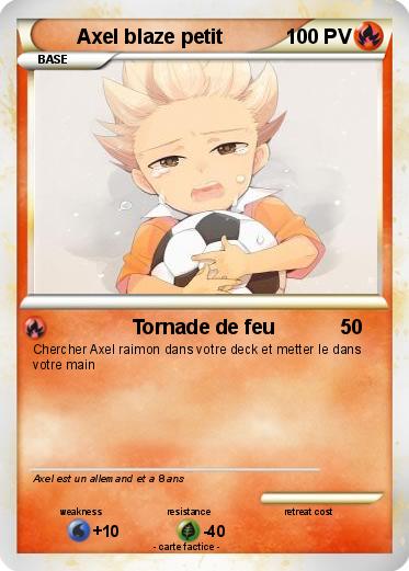Pokemon Axel blaze petit