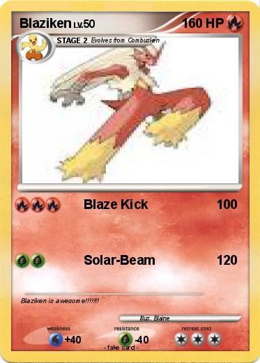 Pokemon Blaziken