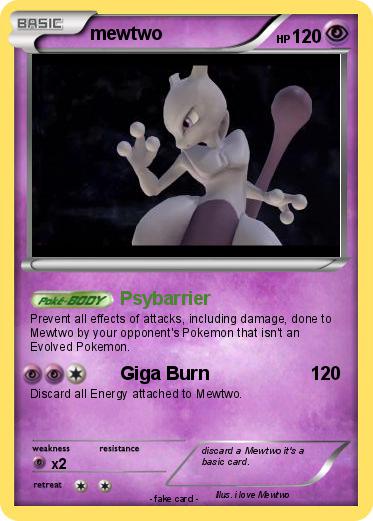 Pokemon mewtwo