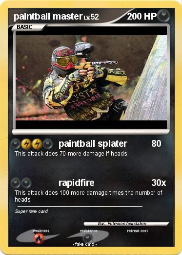 Pokemon paintball master