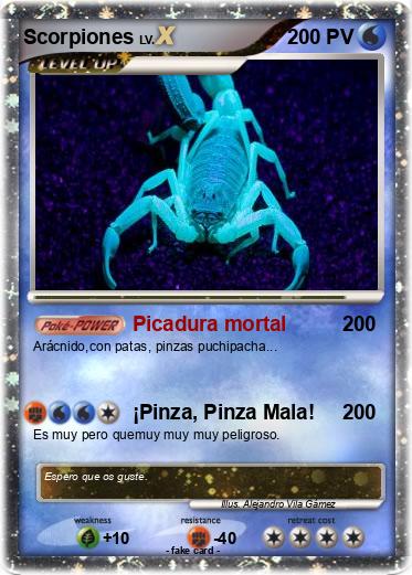 Pokemon Scorpiones
