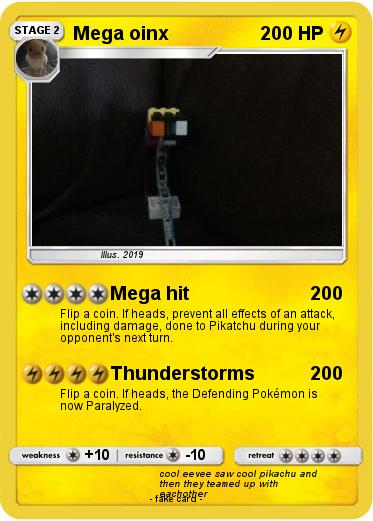 Pokemon Mega oinx