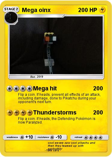 Pokemon Mega oinx