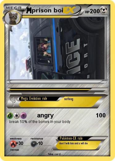 Pokemon prison boi