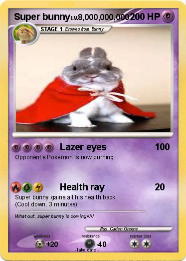 Pokemon Super bunny