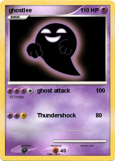 Pokemon ghostlee