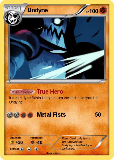Pokemon Undyne