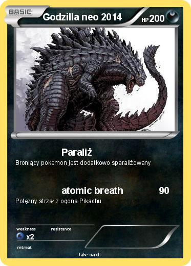Pokemon Godzilla neo 2014