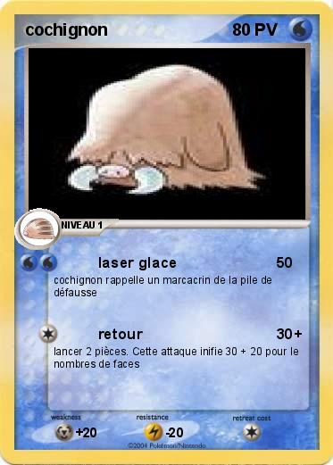 Pokemon cochignon