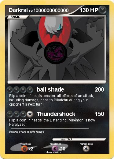Pokemon Darkrai