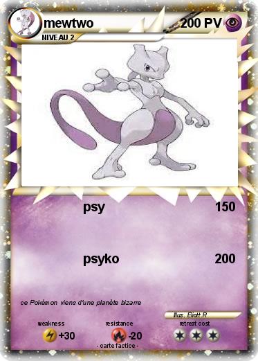 Pokemon mewtwo