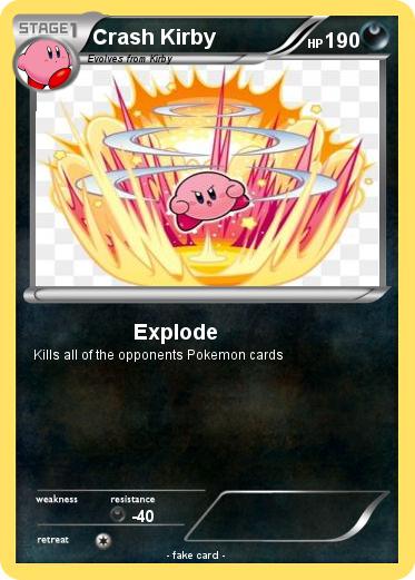 Pokemon Crash Kirby