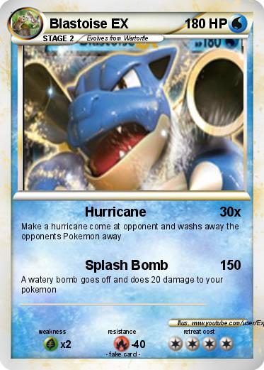 Pokemon Blastoise EX