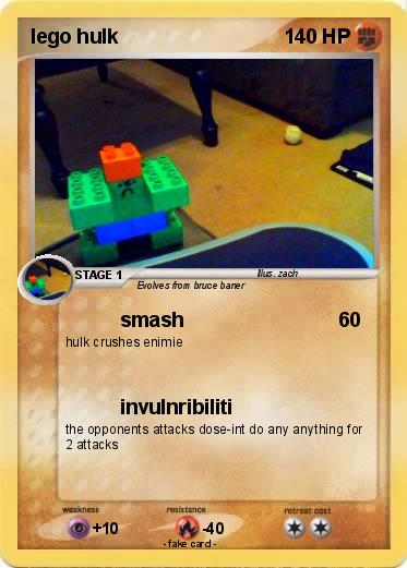 Pokemon lego hulk