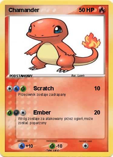Pokemon Chamander