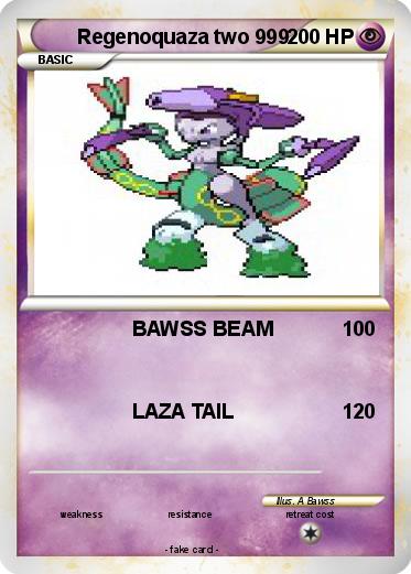 Pokemon Regenoquaza two 999