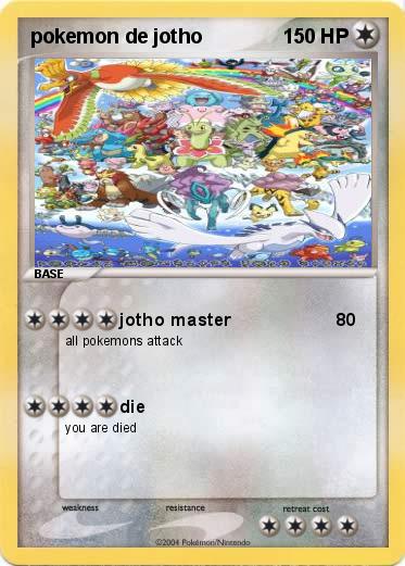 Pokemon pokemon de jotho