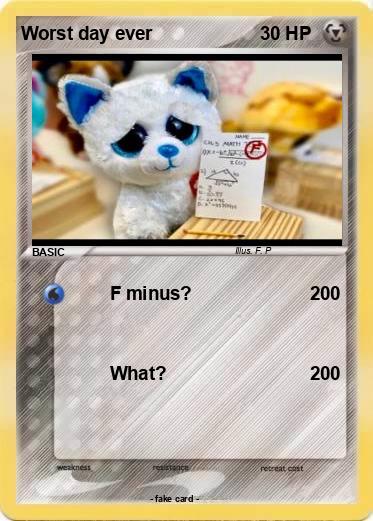 Pokemon Worst day ever