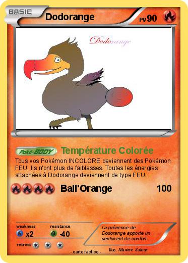 Pokemon Dodorange