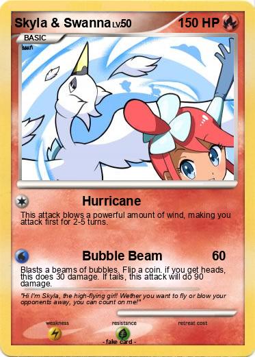 Pokemon Skyla & Swanna