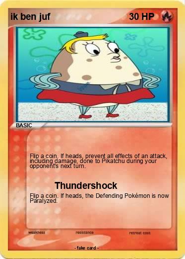 Pokemon ik ben juf
